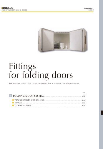Fittings for folding doors - Hovgaard Beslag Hjemmeside