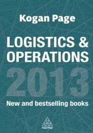 LOGISTICS & OPERATIONS - Kogan Page
