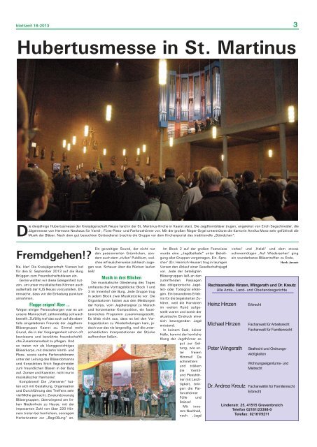 blattzeit, Ausgabe 18-13.pdf - Landesjagdverband Nordrhein ...