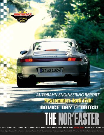 April 2011 - Porsche Club of America â Northeast Region