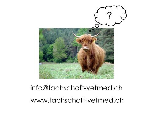 PPT zum Studium - Fachschaft Vetmed Bern