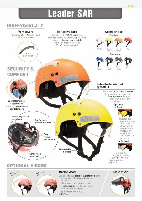 Helmet Search & Rescue - Leader