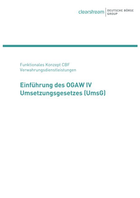 2 4 Steuerliquiditat Bei Thesaurierenden Fonds Clearstream