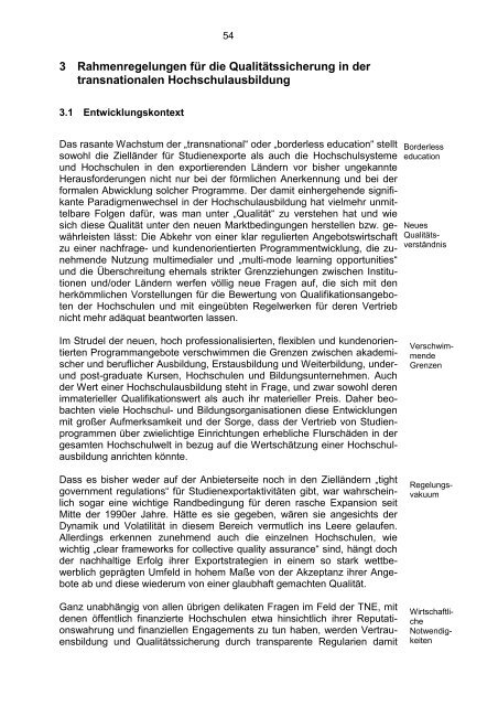 Modelle und Szenarien für den Export deutscher Studienangebote ...
