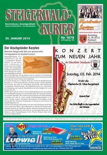 Ausgabe 1078 - Steigerwald-Kurier