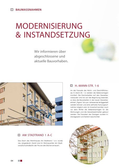 IN HOYERSWERDA - Wohnungsgesellschaft Hoyerswerda