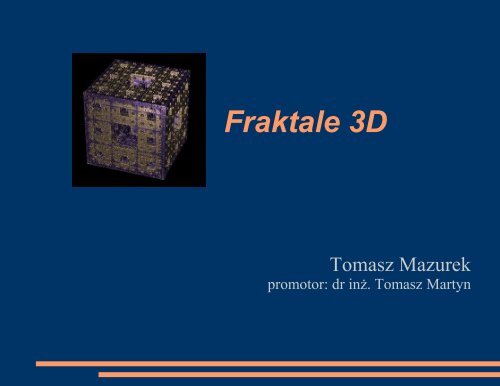 Fraktale 3D