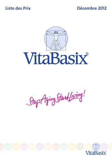 Liste des Prix Décembre 2012 - VitaBasix