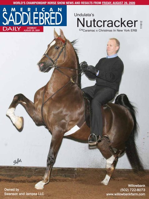 Saturday - American Saddlebred Horse Association