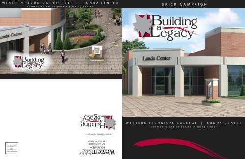 Brick Campaign Brochure - Western Technical College