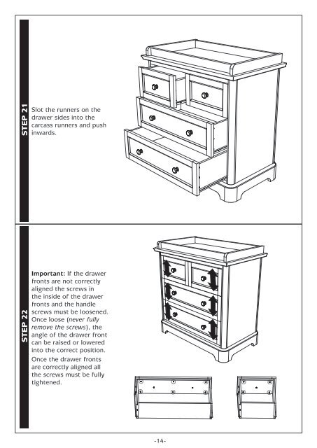 Orchard Dresser instructions - Mamas & Papas