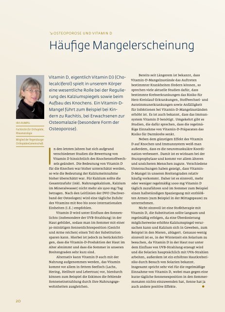Ausgabe 15 - Krankenhaus Barmherzige Brüder Regensburg