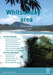 Whitsunday area visitor guide - Department of National Parks ...