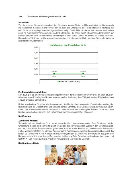 Nachhaltigkeitsbericht 2012 - Studiosus Reisen MÃ¼nchen GmbH