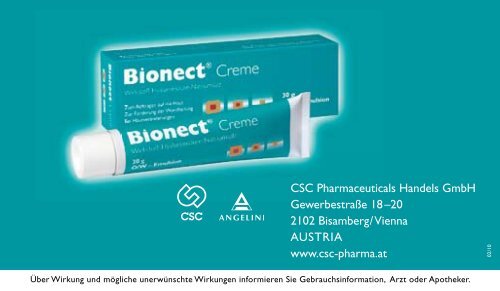 Bionect Creme PatientenbroschÃƒÂ¼re - CSC Pharma