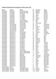 Stolperstein Verlegungen ab November 2011 - Stolpersteine in ...