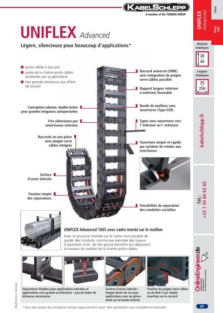 UNIFLEX Advanced - PEI-FRANCE.com