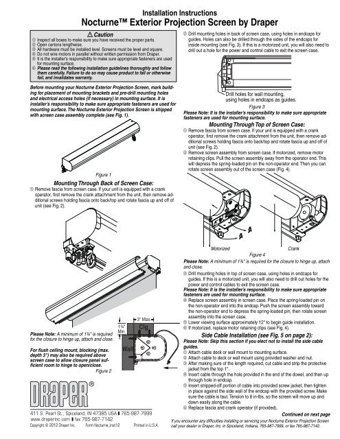 Exterior Cable Guide Assembly Kit :: Draper, Inc.