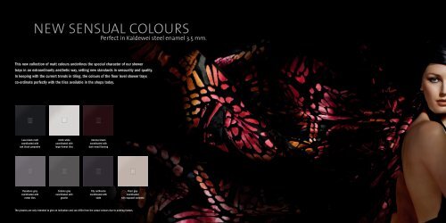 THE NEW COORDINATED COLOURS COLLECTION - Bathe