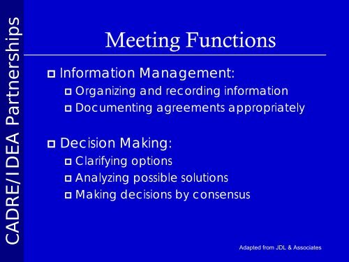 The Five Conflict Handling Modes - Direction Service