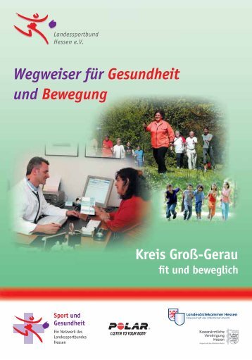 Wegweiser fÃ¼r Gesundheit und Bewegung - Kreis GroÃ-Gerau