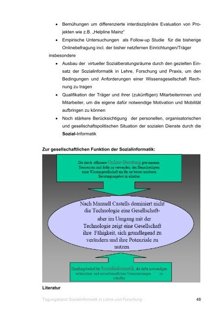 SOZIALINFORMATIK IN LEHRE UND FORSCHUNG - wikiinarbeit