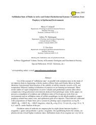 1 17 February 2003 Sulfidation State of Fluids in ... - Erich U. Petersen