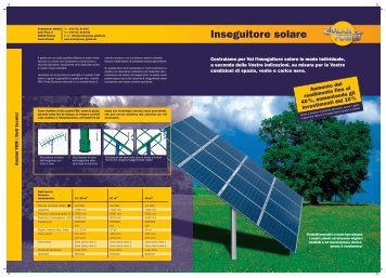 prospetto inseguitore solare - Solarpower GmbH