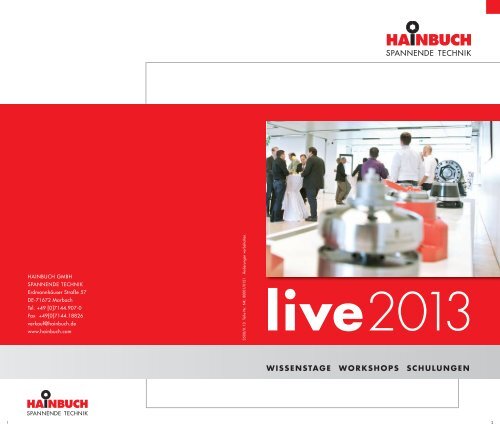 live - Hainbuch GmbH