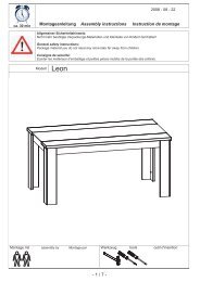 Montageanleitung Tisch (PDF 1003 kb)