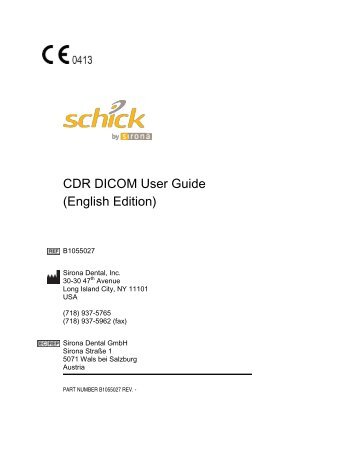 CDR DICOM User Guide (English Edition)