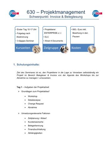 Vorlage Seminarbeschreibung - CFT