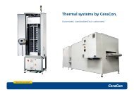 Thermal systems by Ceracon