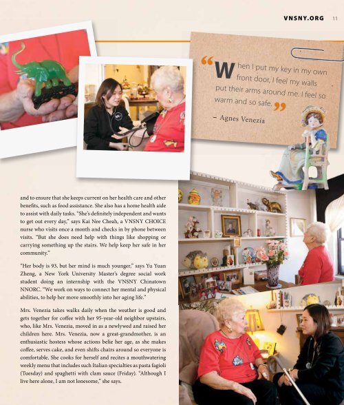 2011 Annual Report - Visiting Nurse Service of New York