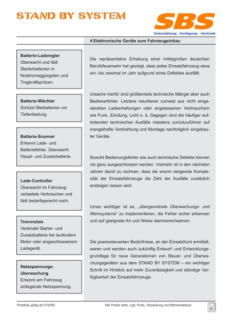 Blitz-Start mit dem - stand by system