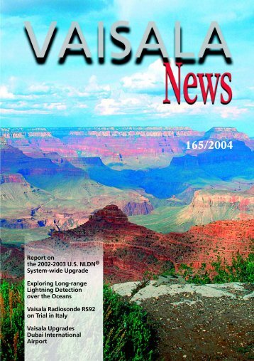 Vaisala News 165 - Full Magazine