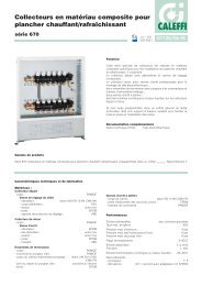 675900 Thermometer mit Schnellkupplung CALEFFI