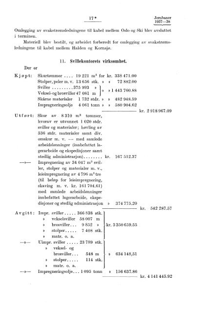 Norges jernbaner 1937-38