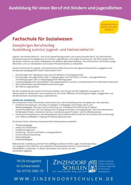 Fachschule für Sozialwesen