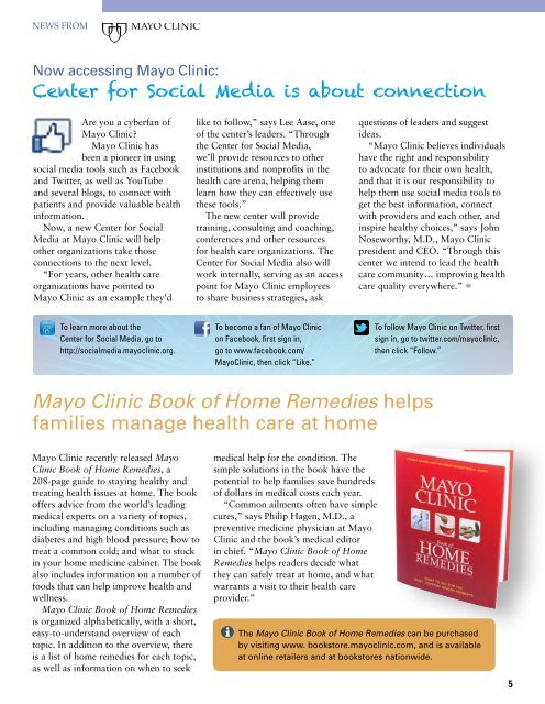 Home Health Care Mayo Clinic