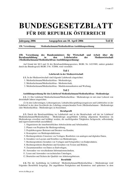 BUNDESGESETZBLATT