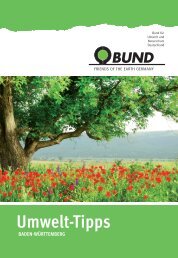 BUND Umwelt-Tipps Freiburg/Offenburg 2014