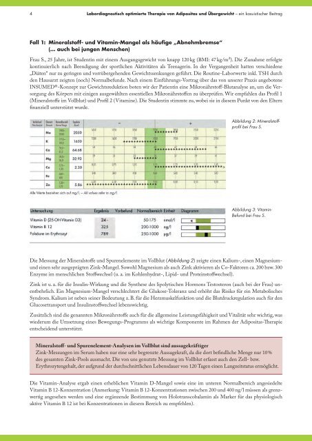 INSUMED Labordiagnostisch optimierte Therapie