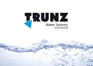 Presentation de Trunz Water Systems - Trunz Water Systems AG