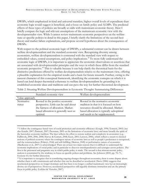 Rediscovering social investment in developmental welfare state ...