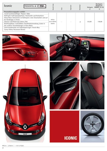 PDF Preisliste - Renault