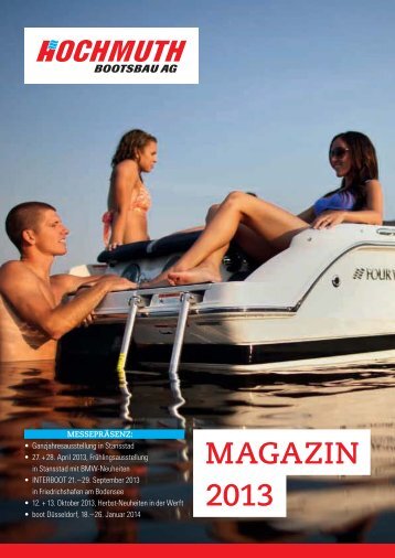 MAGAZIN 2013 - Hochmuth Bootsbau AG