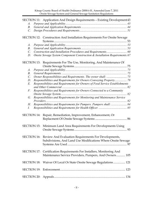 Kitsap County Board of Health Ordinance 2008A-01 - Kitsap Public ...