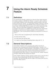 7 Using the Alarm Ready Schedule Feature - RACOman.com