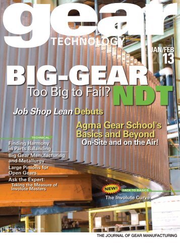 Download PDF - Gear Technology magazine